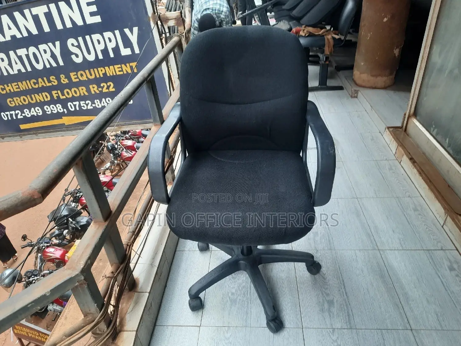 Adjustable Short Back Chair