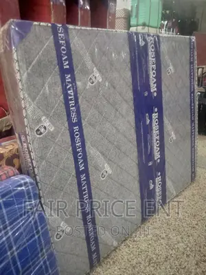 Rosefoam Mattress High Density.5x6x6inches.( Gray)