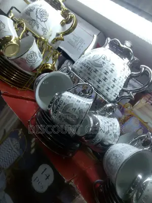 Coffee Set Cups ,Teapot ,Saucers