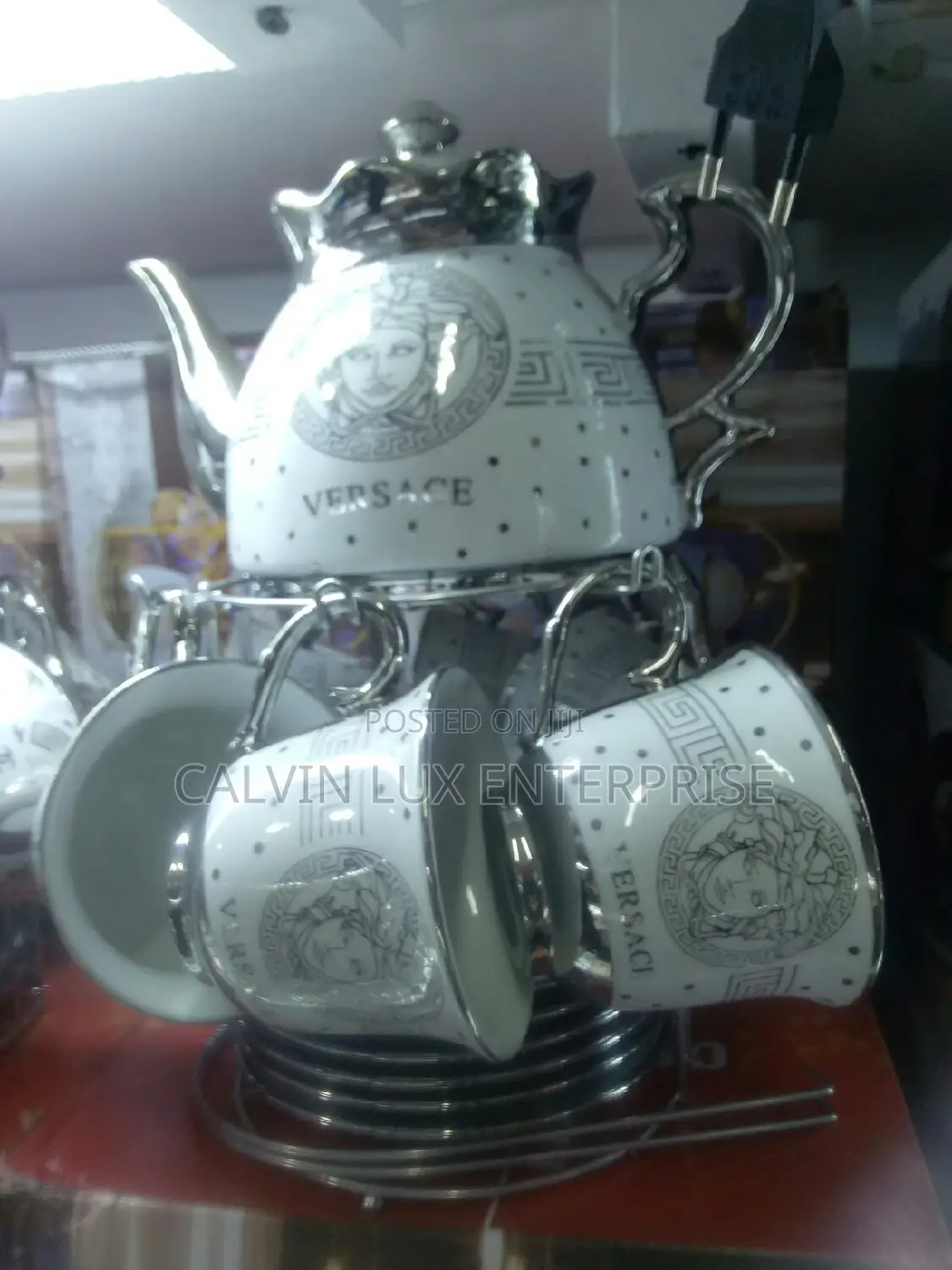 Coffee Set Cups ,Teapot ,Saucers