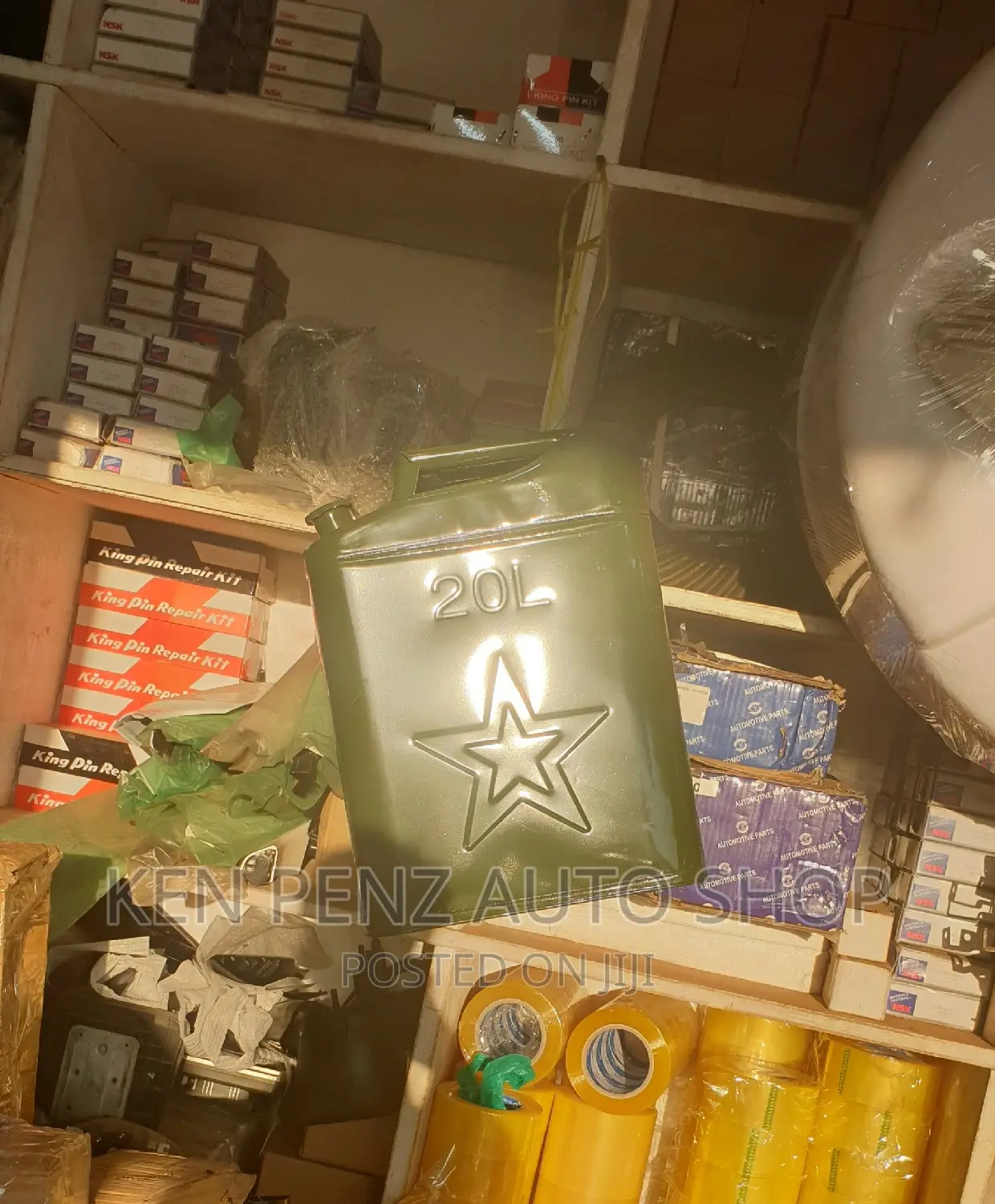 20 Litre Jerrycan for Landcruisers and All Other Cars