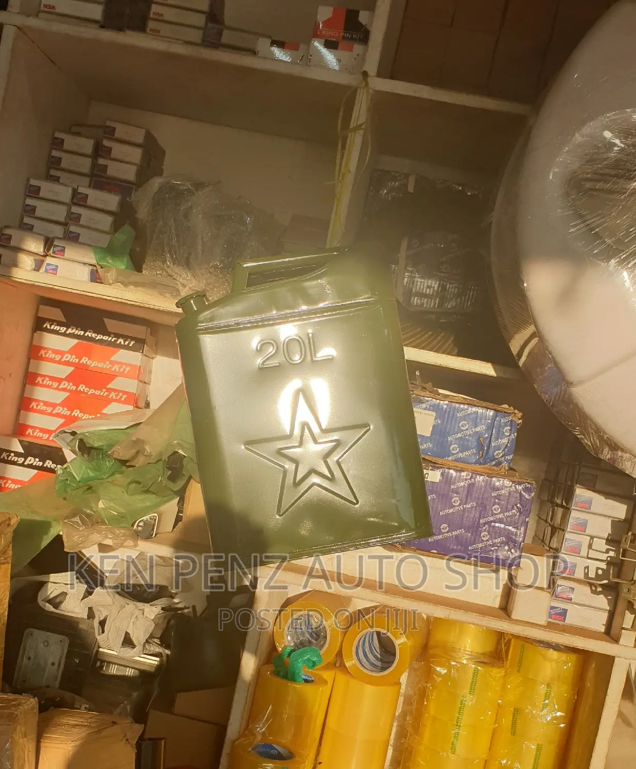 20 Litre Jerrycan for Landcruisers and All Other Cars