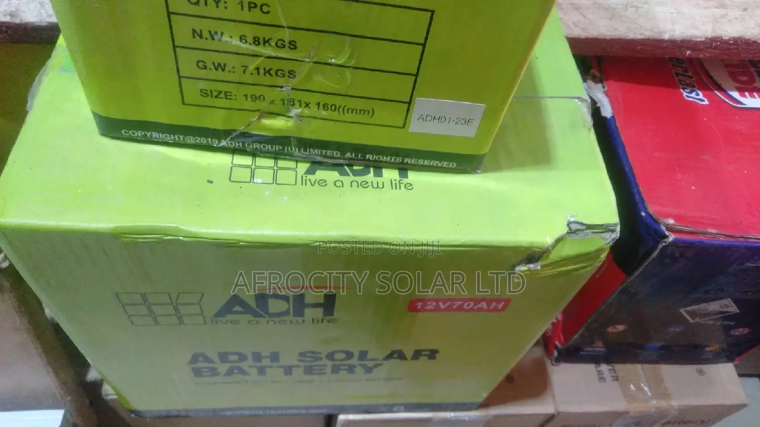 Adh Sealed Battery 70ah