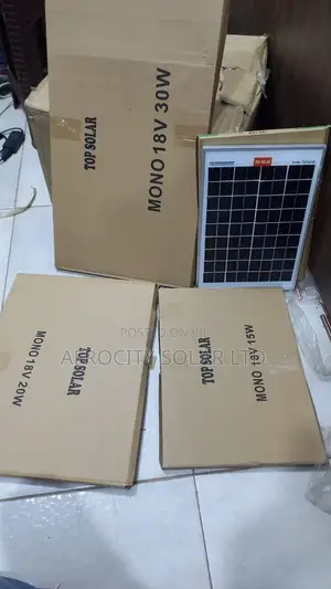 30w Monocristalline Solar Panel