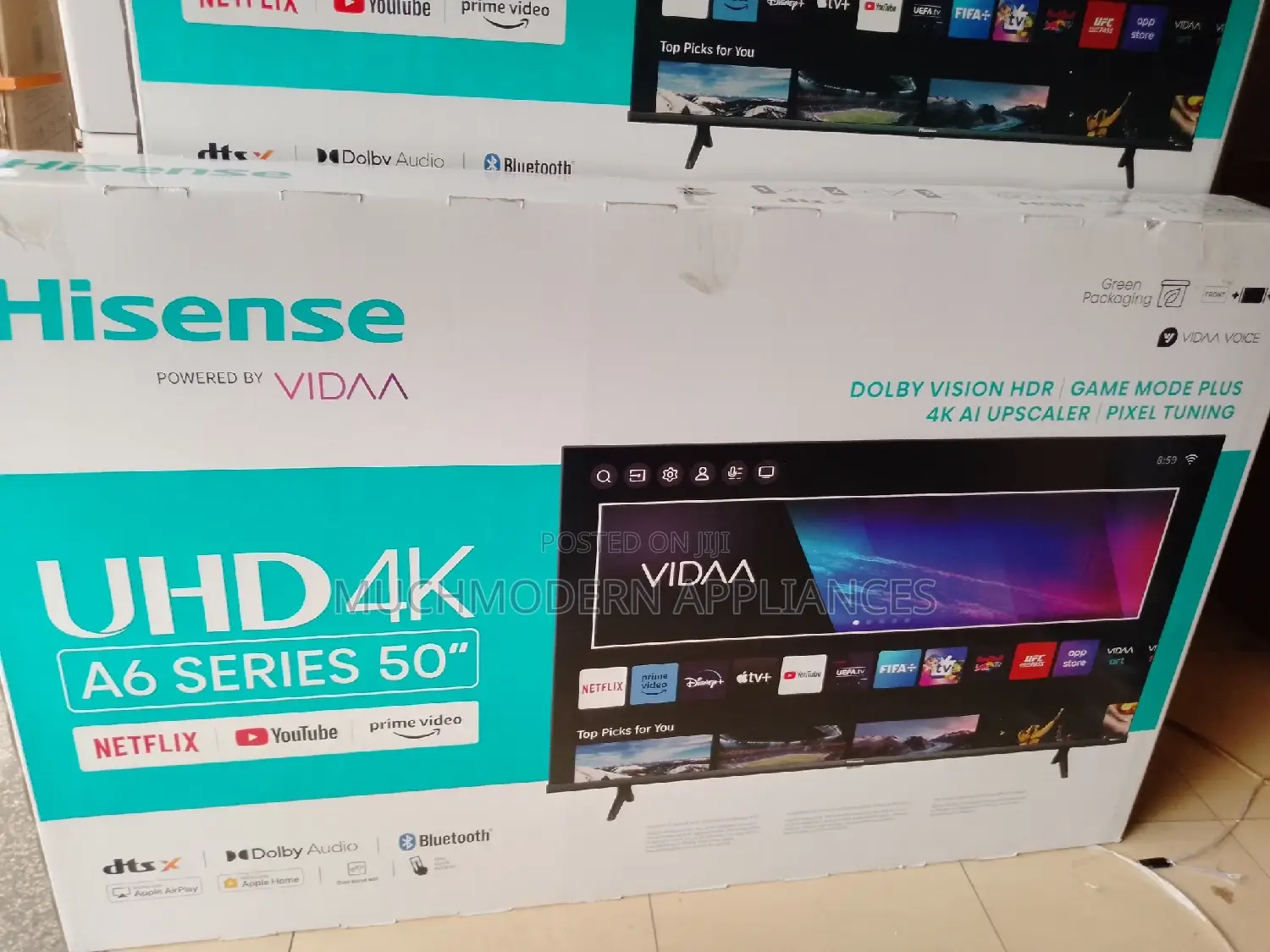 Hisense 50 Inches Smart Ultrahd Tv