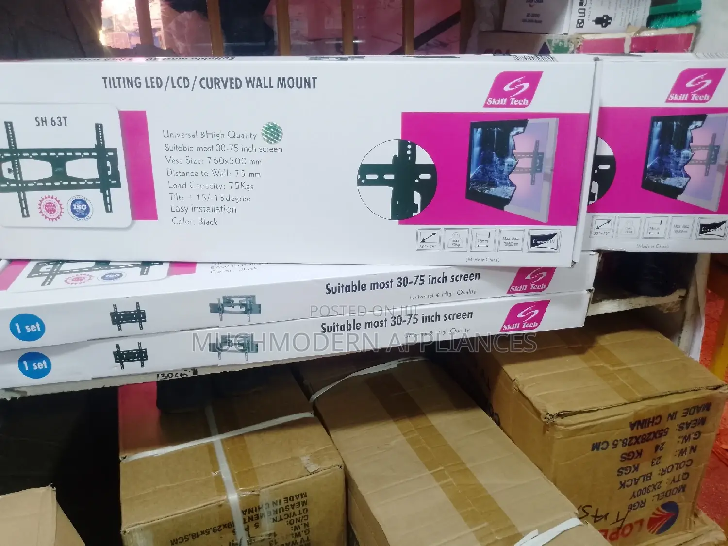 Tilting LED / LCD / CURVED Wall Mount