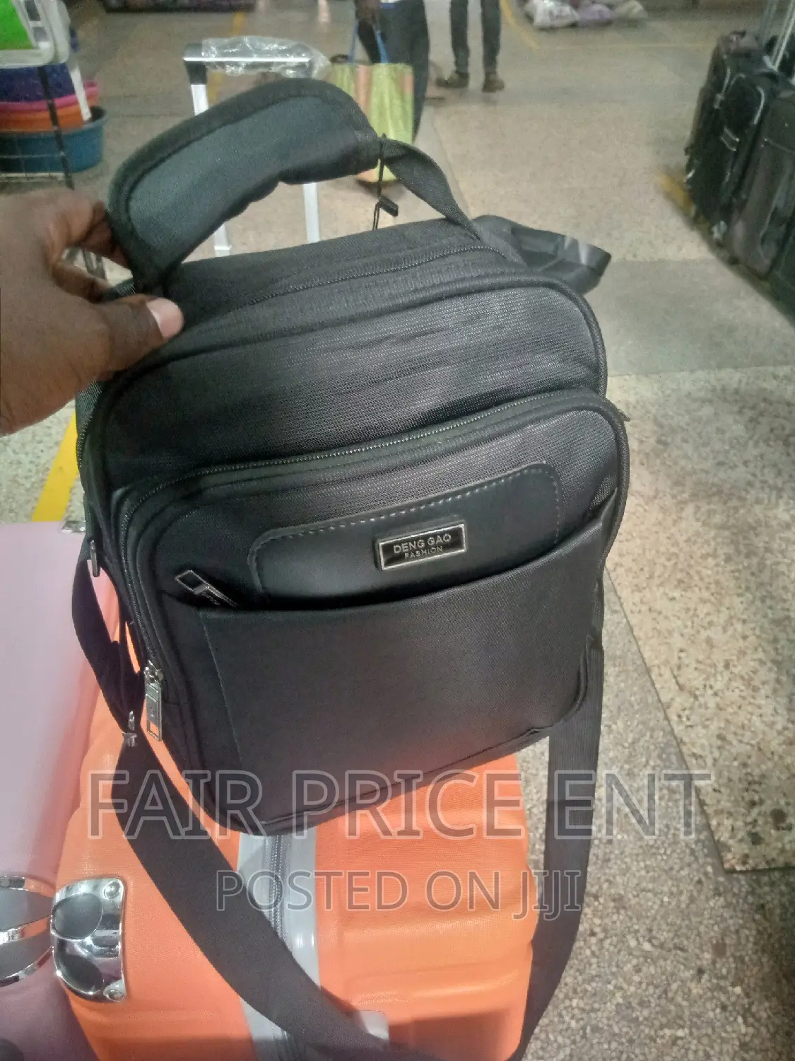 Vip Executive Cross Bag.( Black)