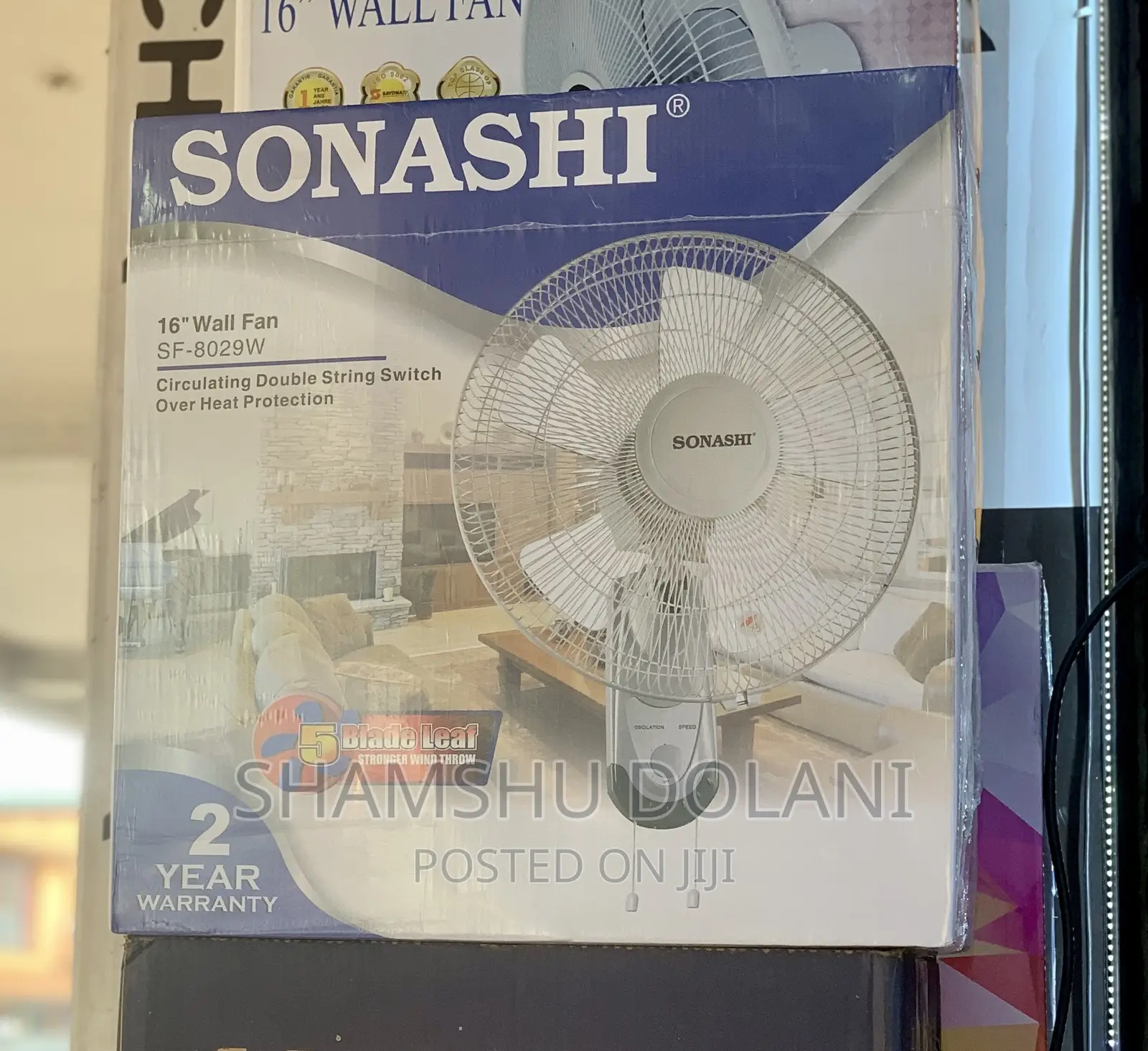 Sonashi Wall Fan