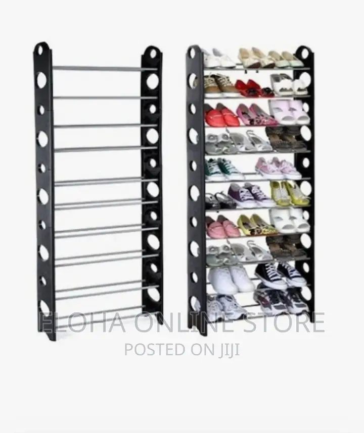 Plastic Shoe Rack 30 Pairs