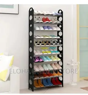 Plastic Shoe Rack 30 Pairs