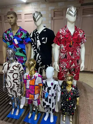 Photo - Beach Wear Vintage Two Pieces Sets Kids and Adults