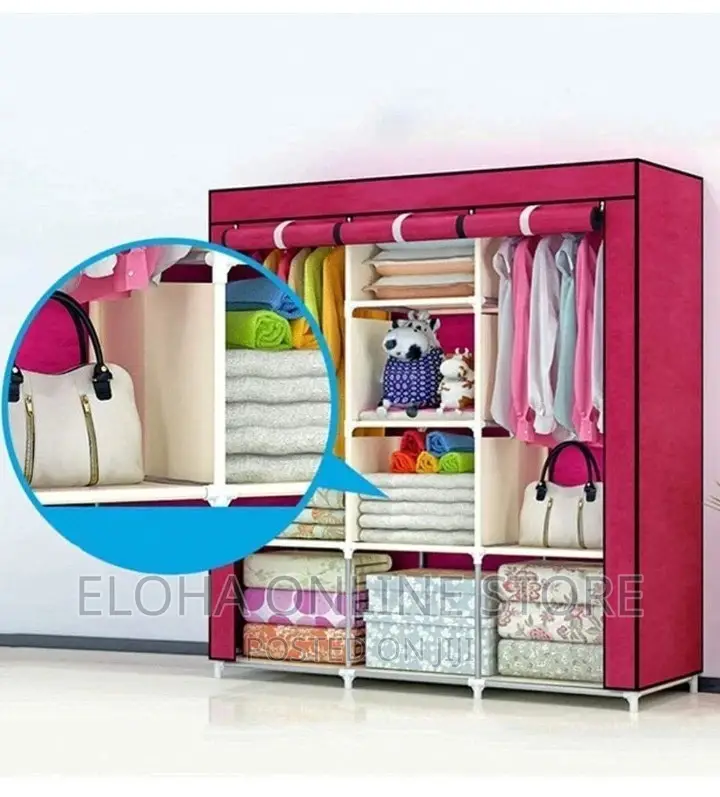 Advance 6+2 Shelves Portable Wardrobe