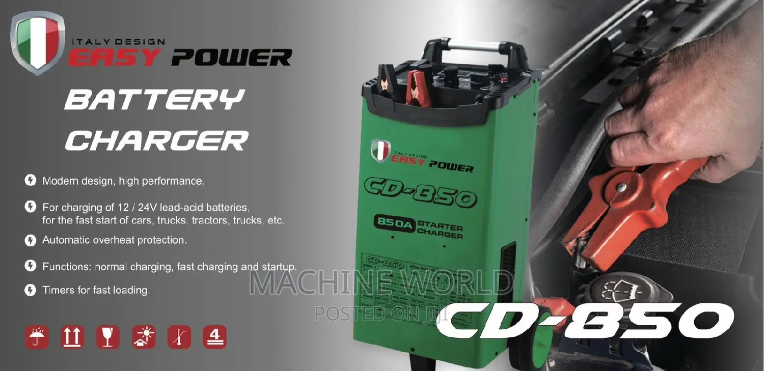 Battery Charger 850amps