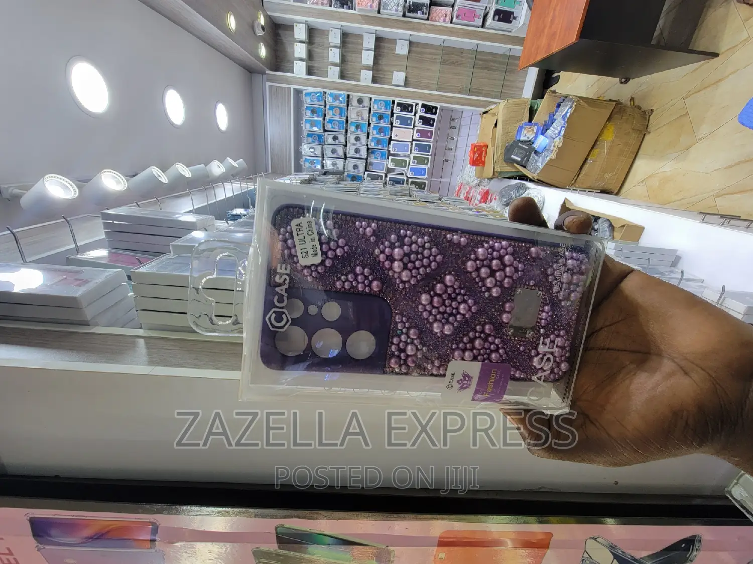 Glittering Phone Covers for iPhones and Samsung