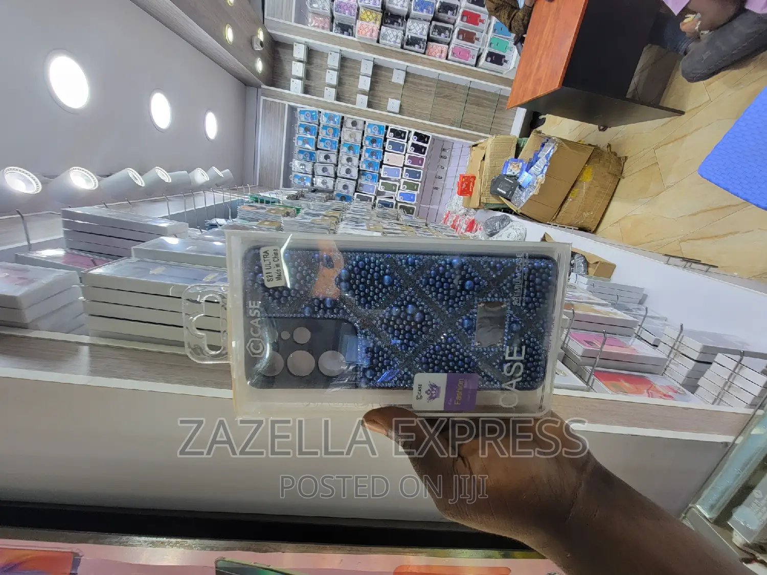 Glittering Phone Covers for iPhones and Samsung