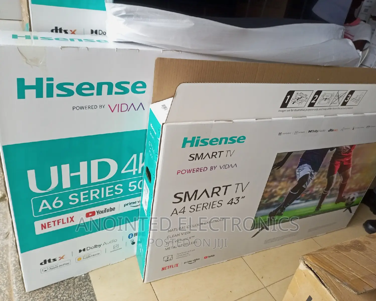 Hisense 55" Smart Uhd Flameless
