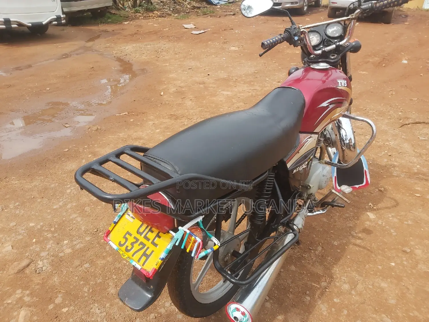 TVS XL 100 2017 Red