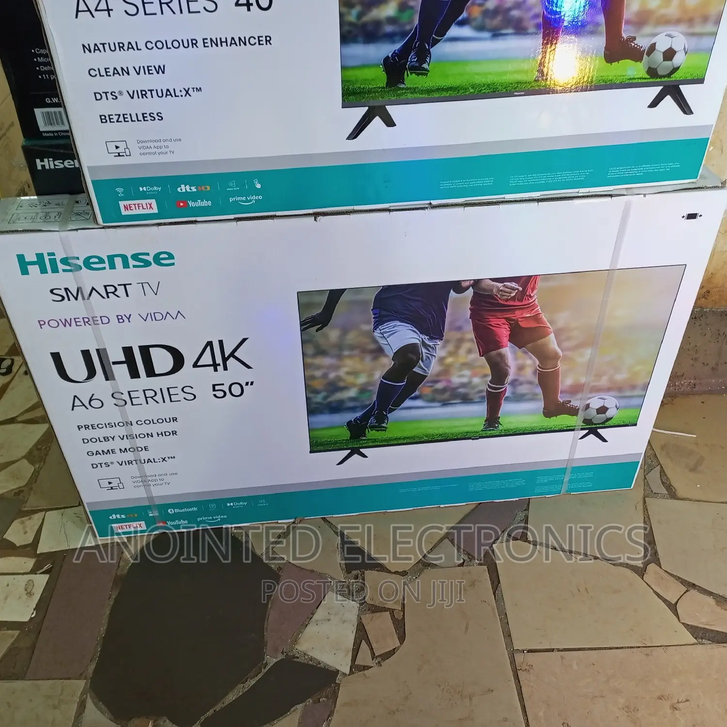 Hisense Tv 43": Smart Flameless