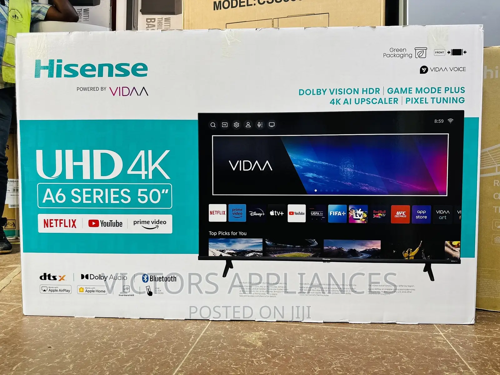 Hisense 50inches UHD Smart Tv