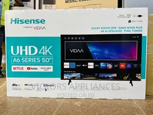 Hisense 50inches UHD Smart Tv