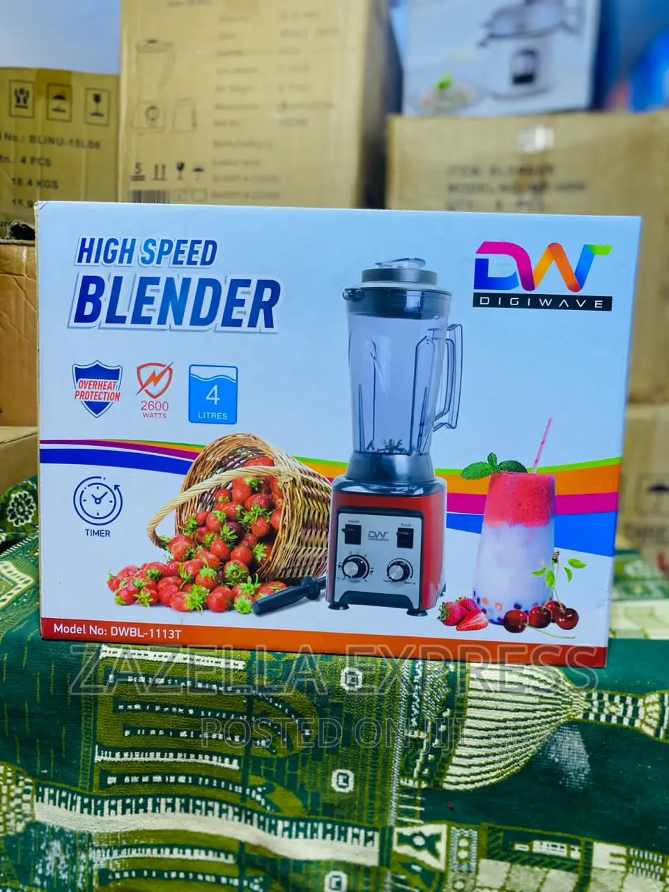 Digiwave 4L High Speed Blender