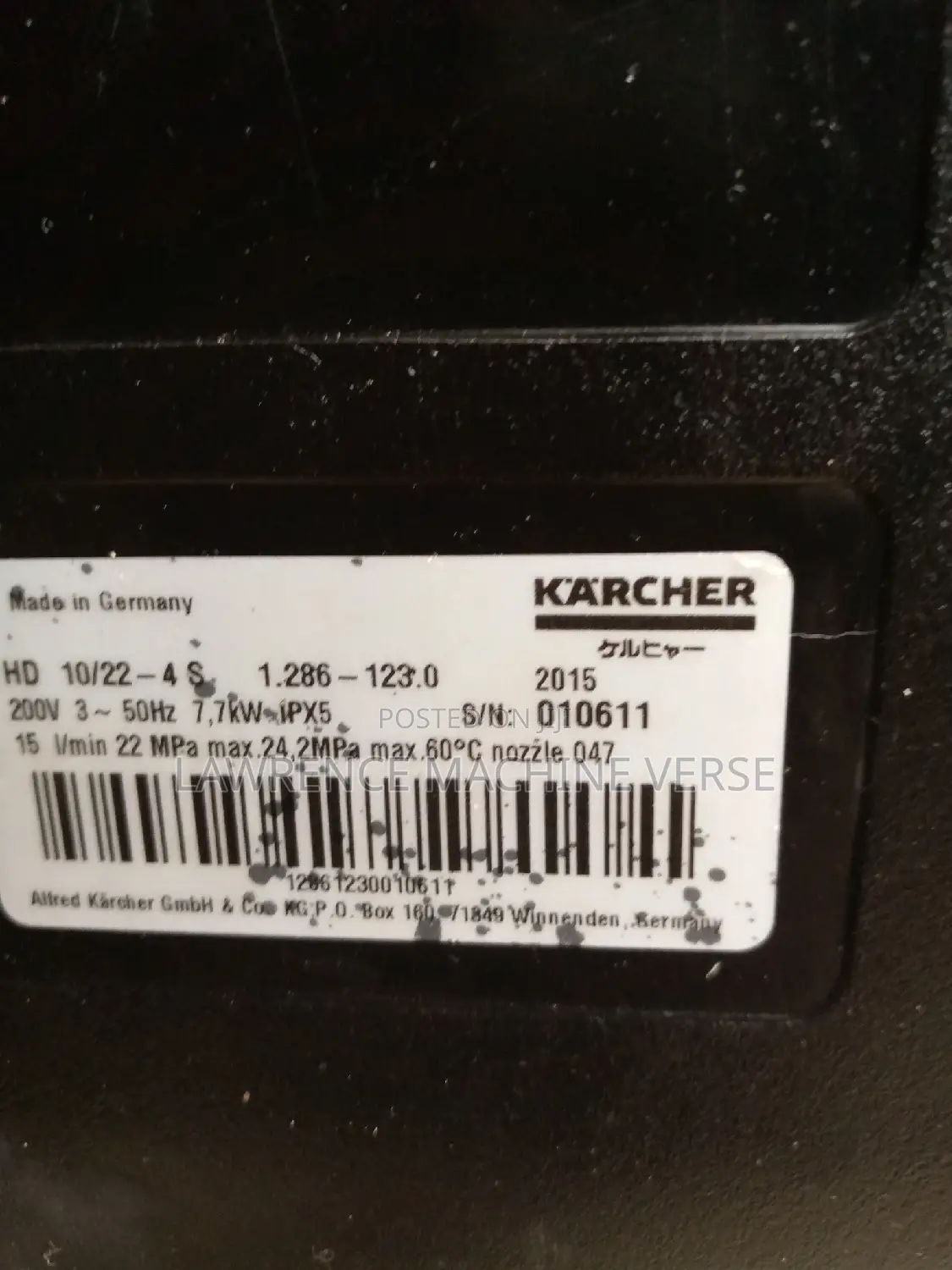 Karcher Pressure Washer