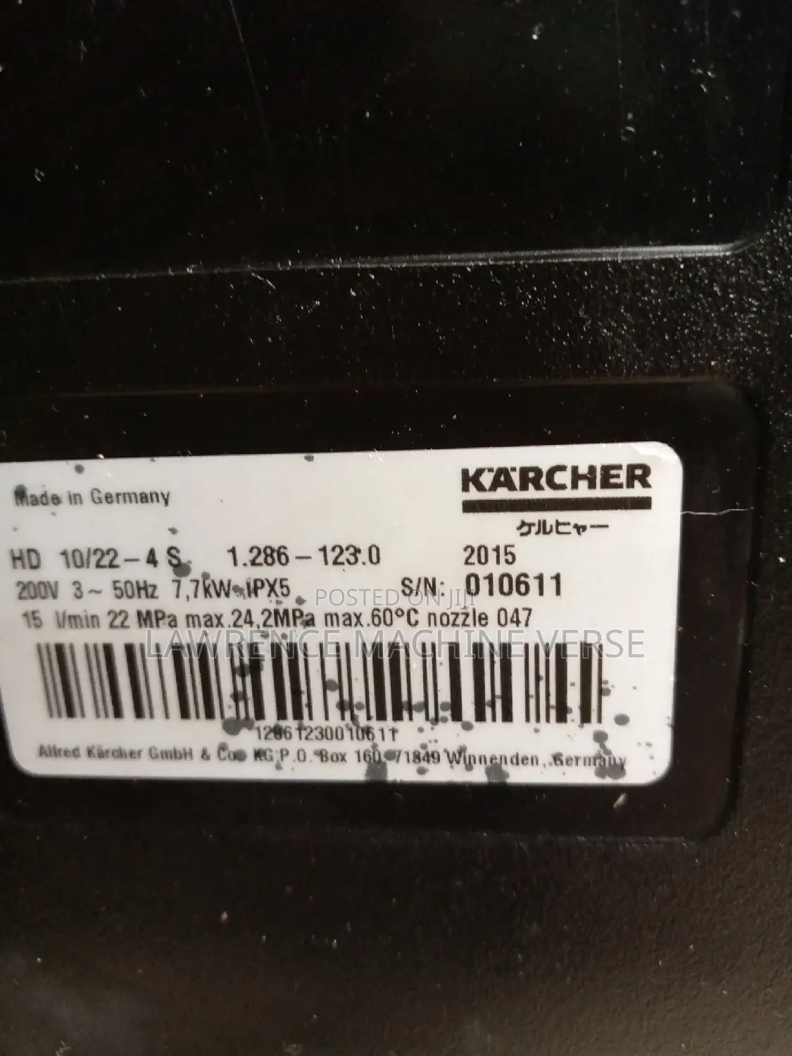 Electric Pressure Washer Karcher
