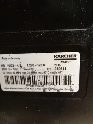 Electric Pressure Washer Karcher