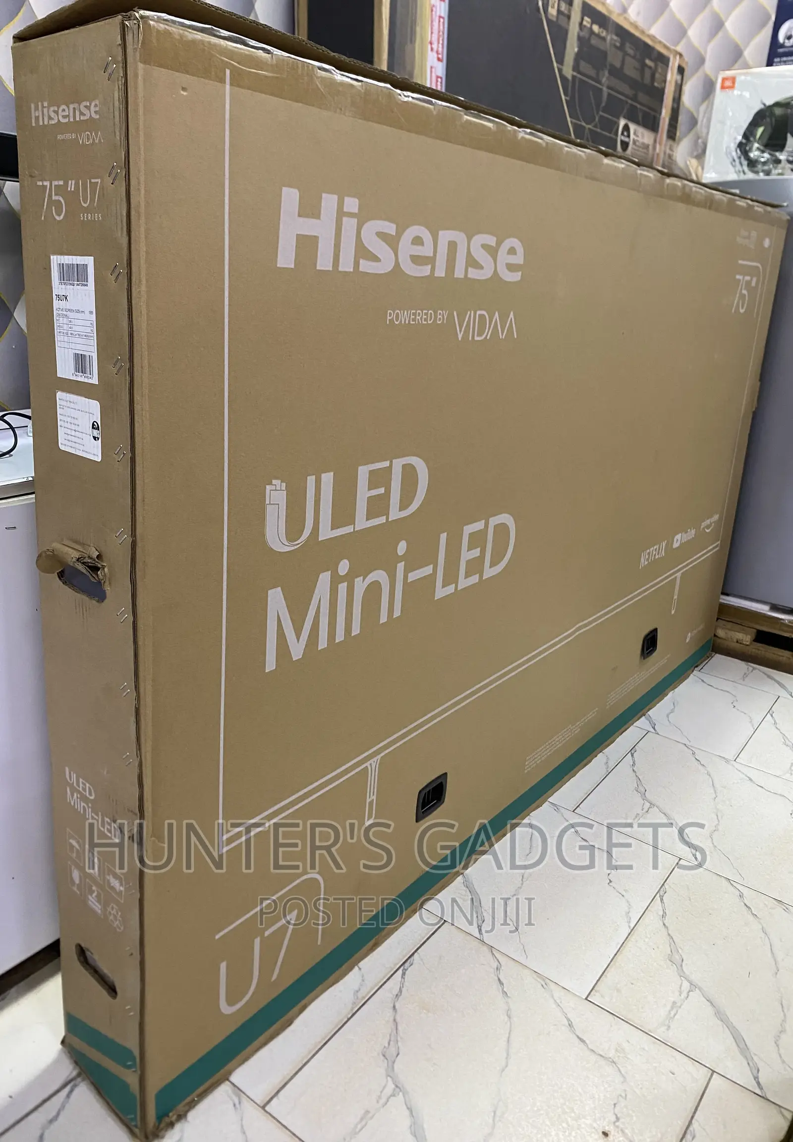 Hisense 75 Inch Mini Led Uled Tv Hisense High End Tv New