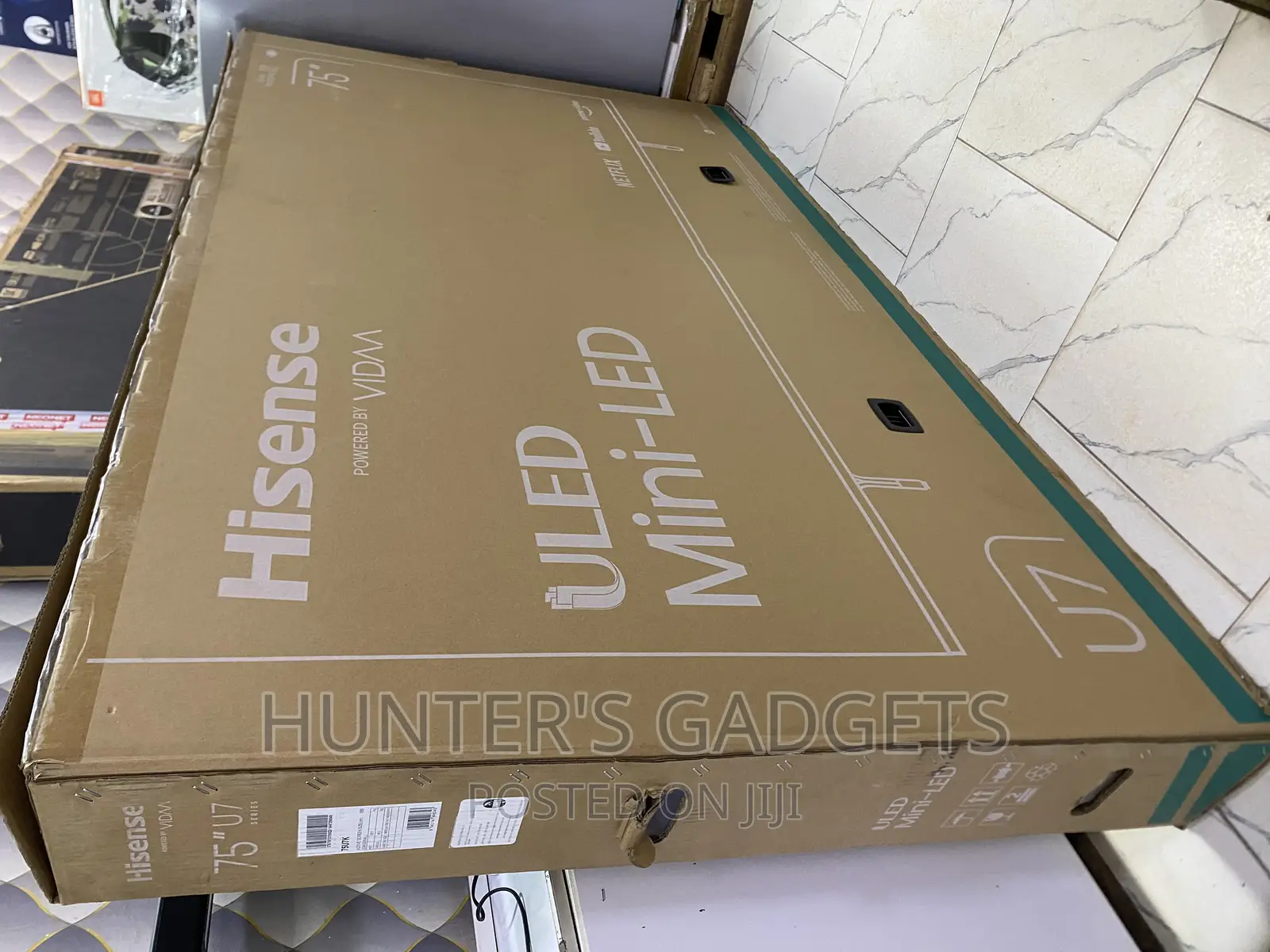 Hisense 75 Inch Mini Led Uled Tv Hisense High End Tv New