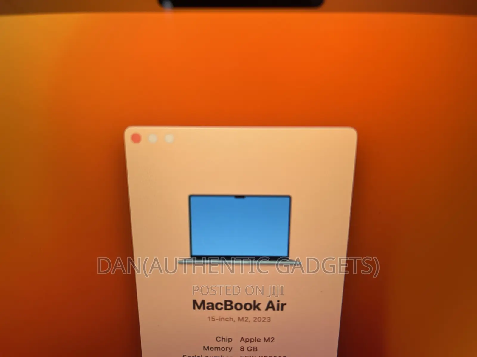 New Laptop Apple MacBook Air 2023 M2 8GB Apple M2 SSD 256GB