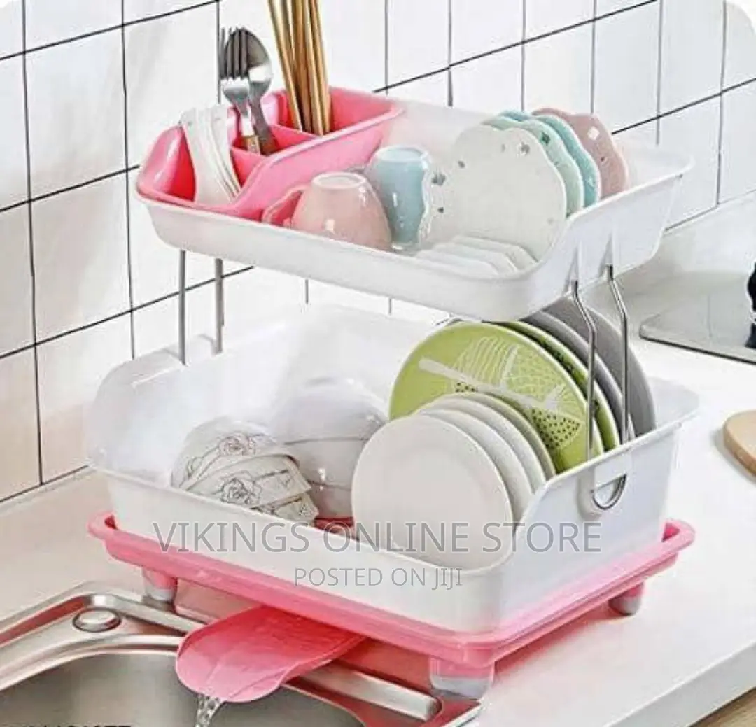 Plastic Kitchen Dish Drainer Rack
