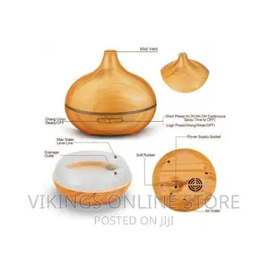 Electric Air Humidifier-Brown