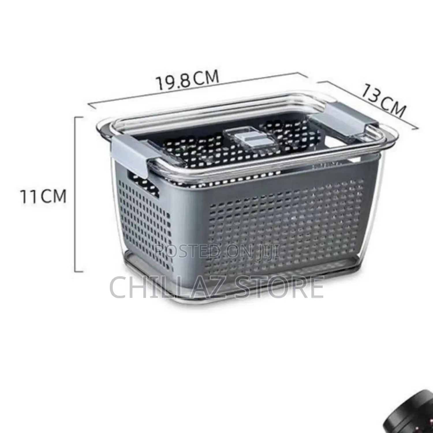 Food Drain Storage Basket.