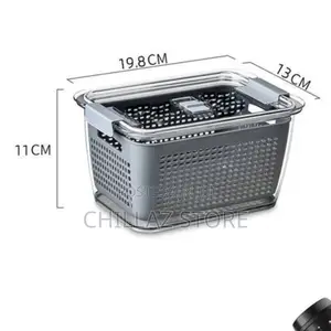 Food Drain Storage Basket.