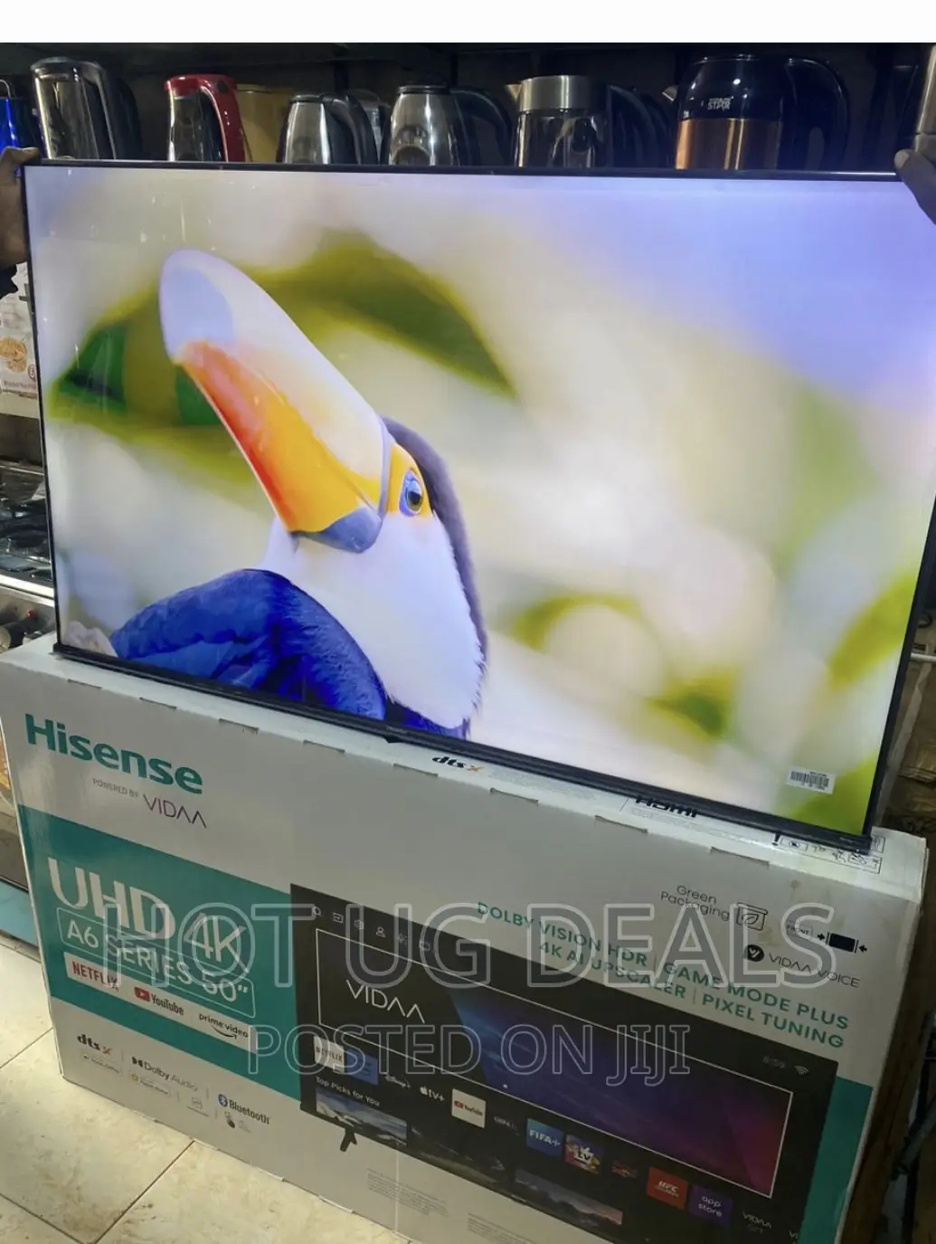 Hisense 50" Inch Led Utra Hd Smart Tv Youtube, Netflix