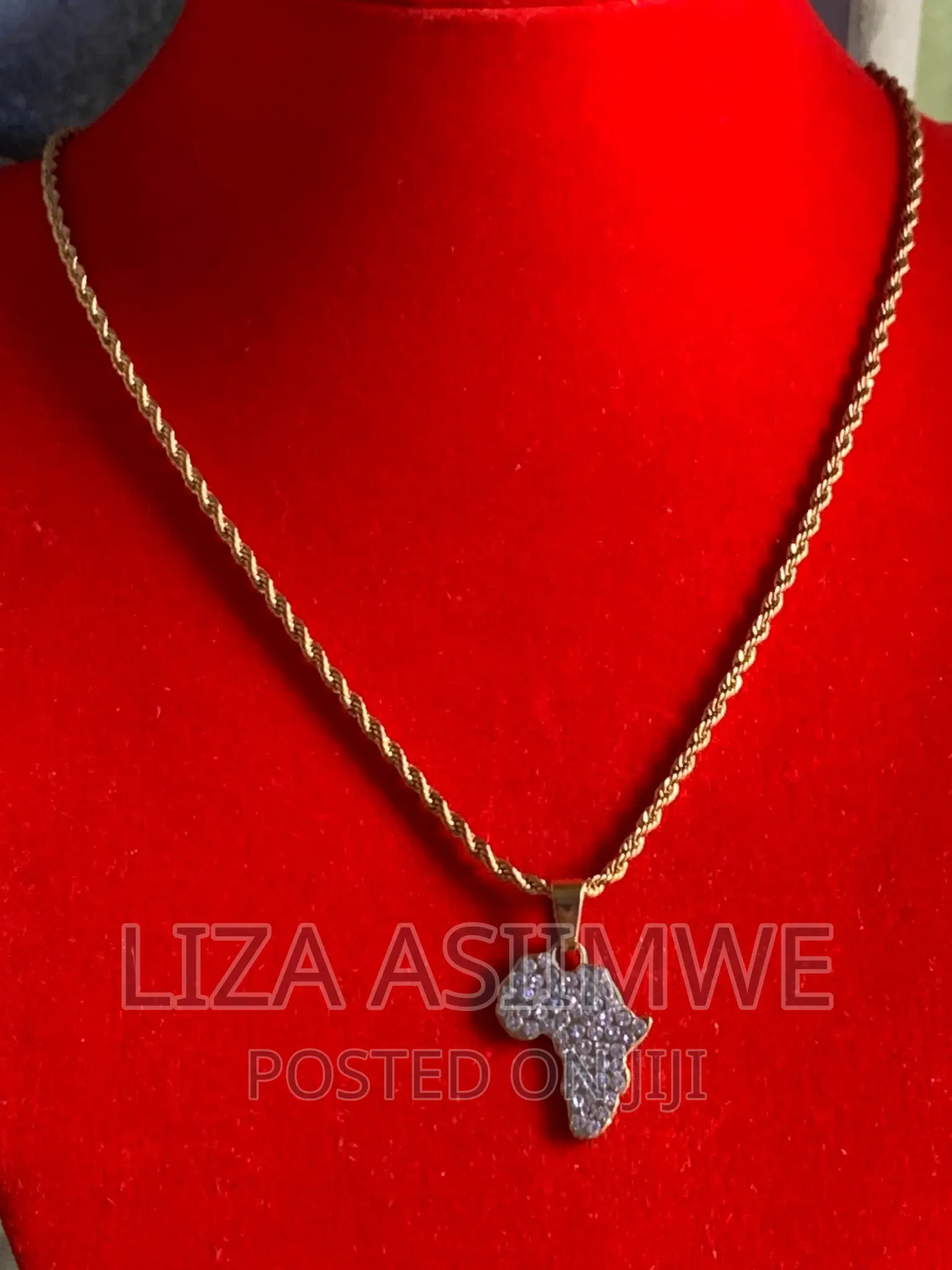 Simple Necklaces Available an African Pendant