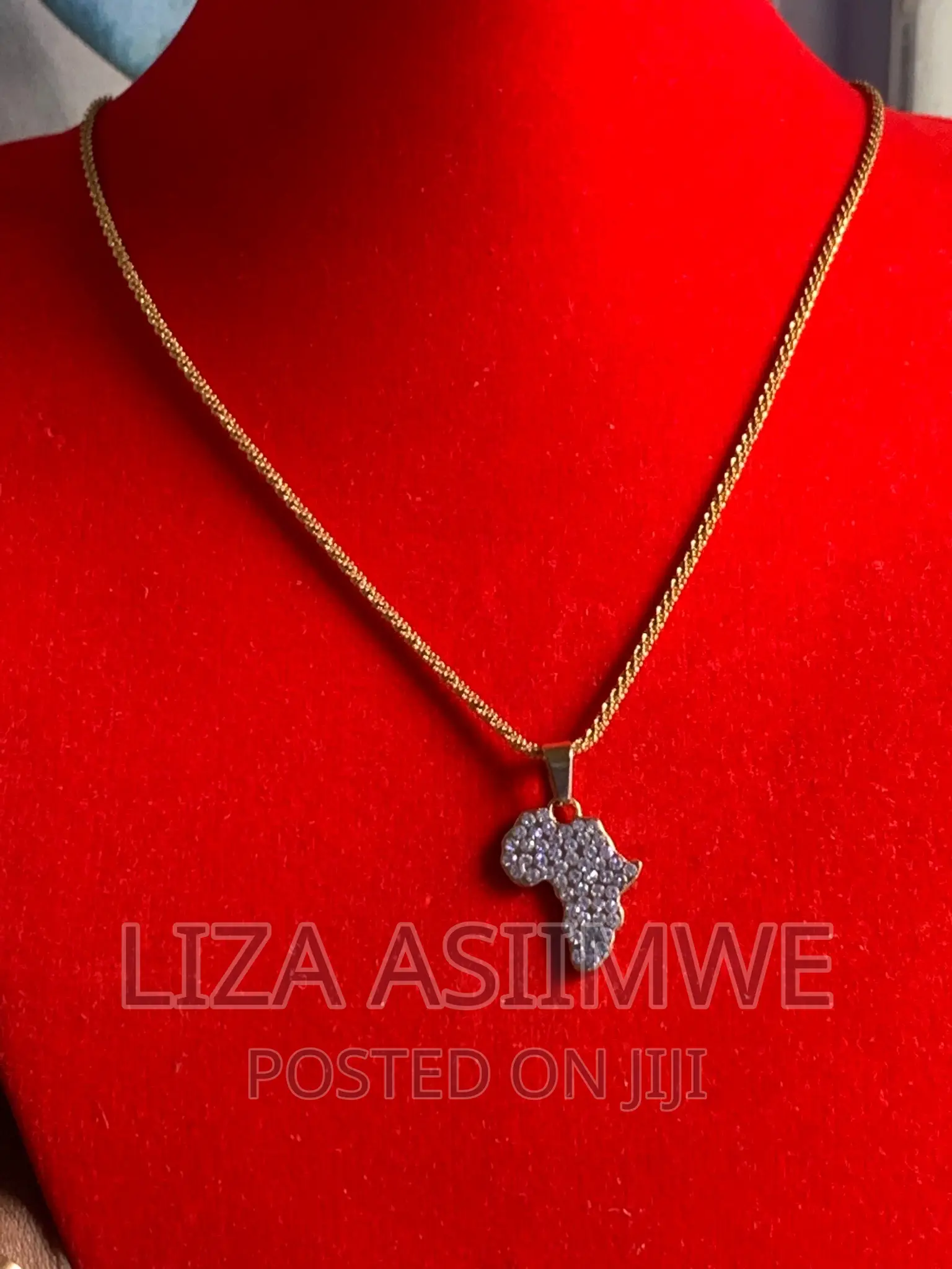 Simple Necklaces Available an African Pendant