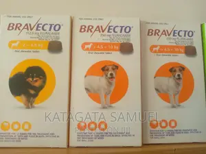 Bravecto 112.5mg, 250 Mg, 500mg Oral Chewable Tablet