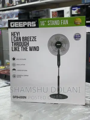 Stand Fan Geepas