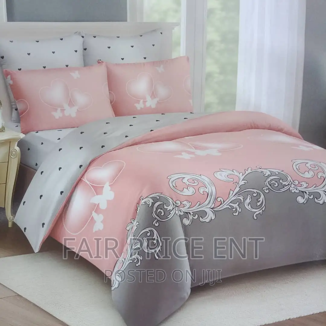 Executive Vip Duvet Cover Set.5x6.( Pink)