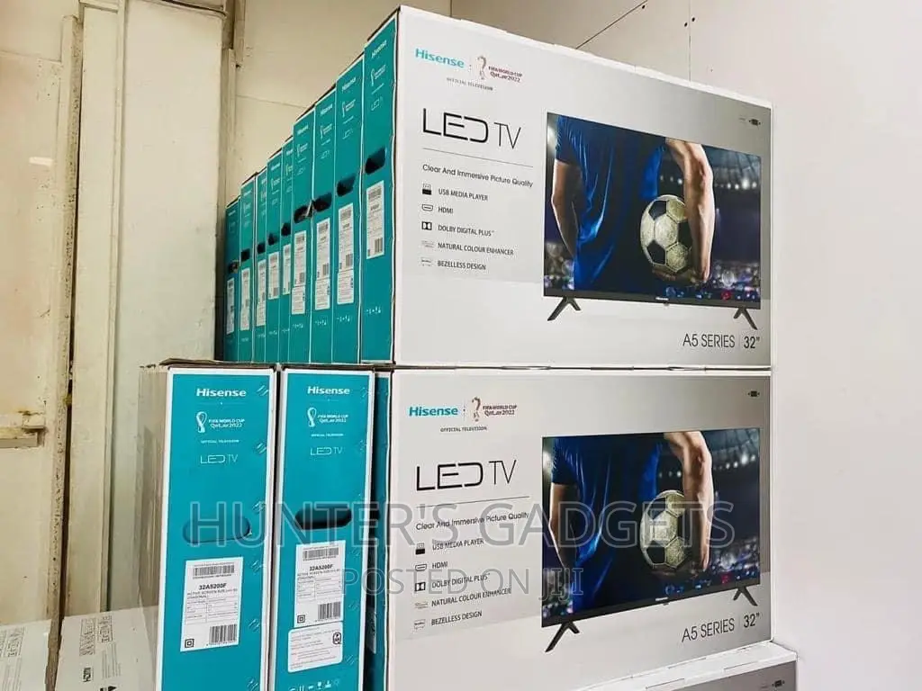 Hisense Thirty Two Inches Digital Frameless Tv Brand New