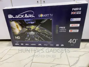 Black Ark Tv 40 Inches Smart Frameless Digital Tv Brand New