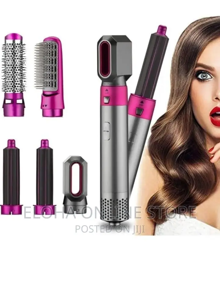 5 in 1 Hair Dryer Curler Hair Hot Air Styles