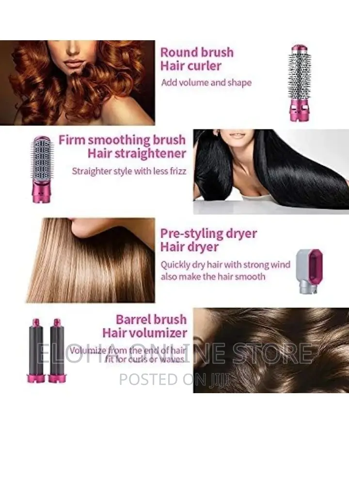 5 in 1 Hair Dryer Curler Hair Hot Air Styles