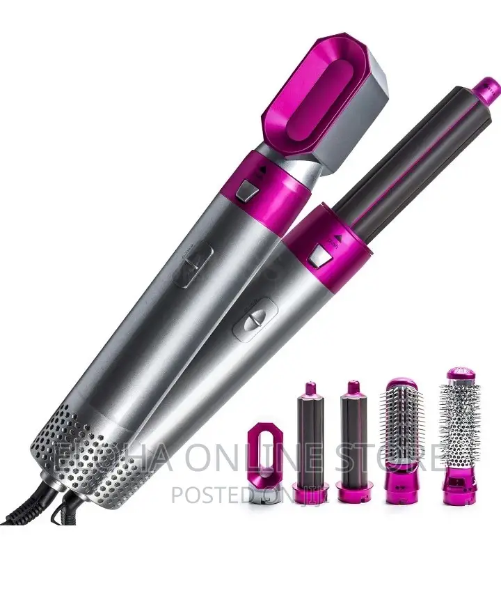 5 in 1 Hair Dryer Curler Hair Hot Air Styles