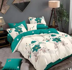 Executive Bed Cover With 4 Pieces