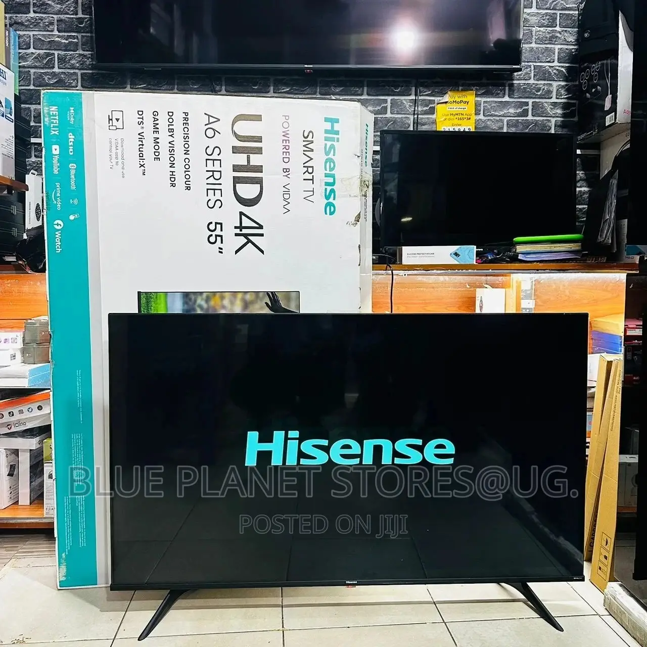 HISENSE 55inch UHD Smart TVS \\ VIDAA O.S \\ 55A6H