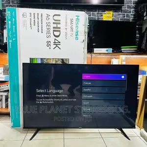 HISENSE 55inch UHD Smart TVS \\ VIDAA O.S \\ 55A6H
