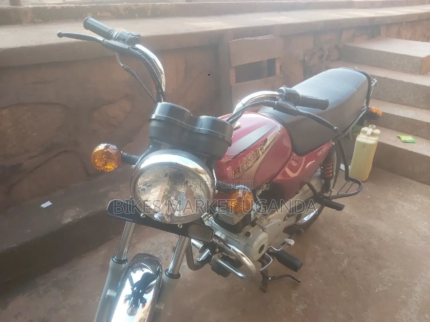 New Bajaj Boxer 2023 Red